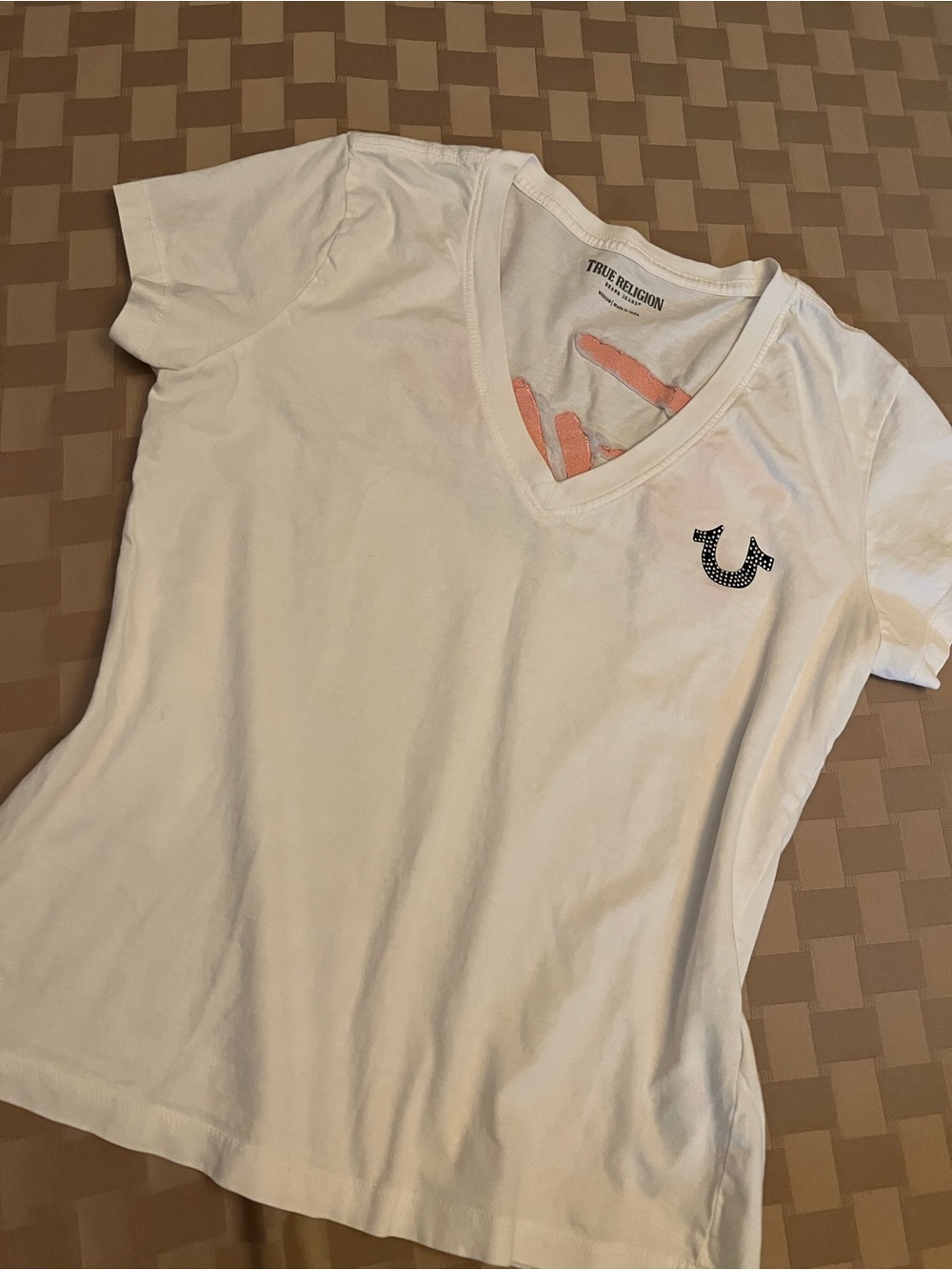 True Religion Women’s White Graphic Tee - Pack of 2 - Picture 3 of 8